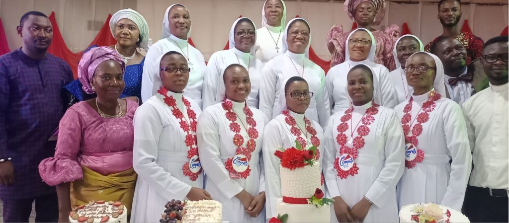 2022 PERPETUAL PROFESSION OF VOWS OF 5 SISTERS OF THE EUCHARISTIC HEART ...